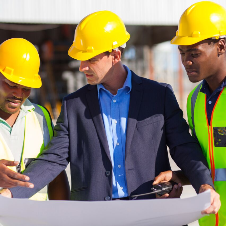 Engineers at work